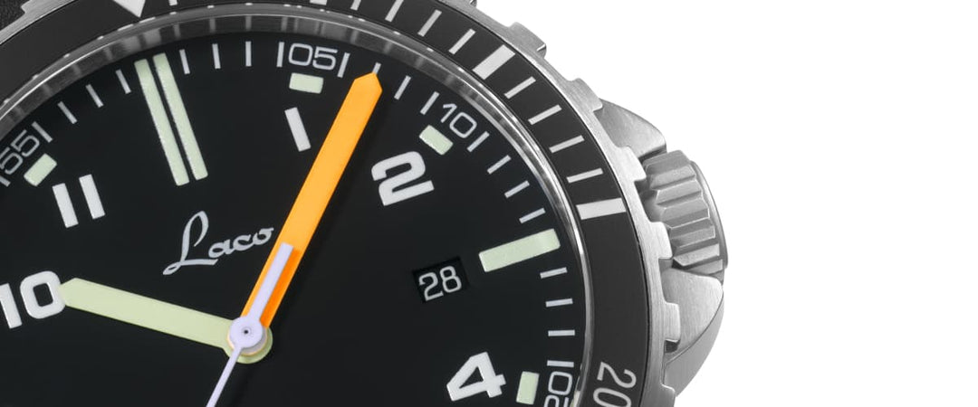 Himalaya Rubber Strap Black Dial