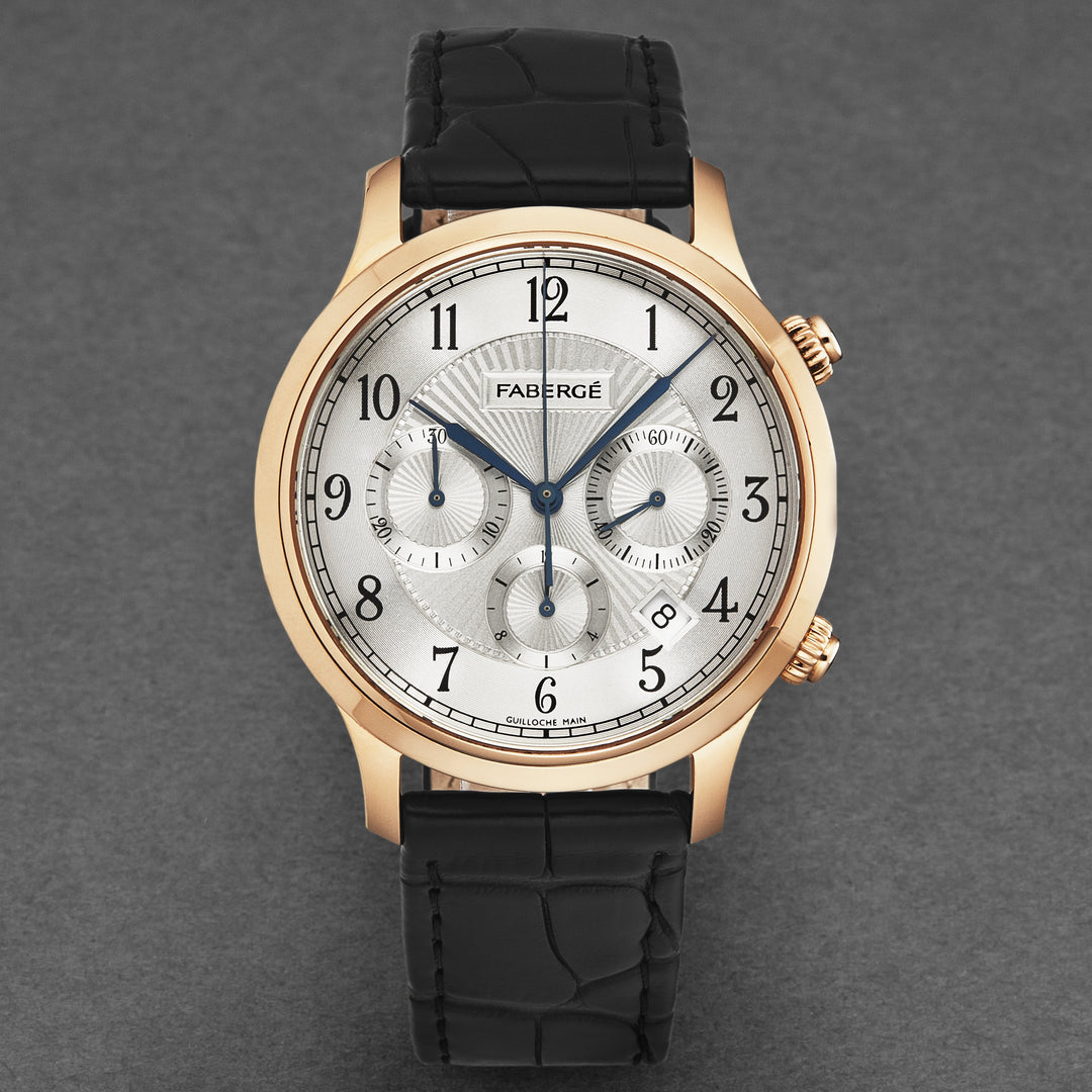 Agathon FAB-208 / Silver | Silver Dial