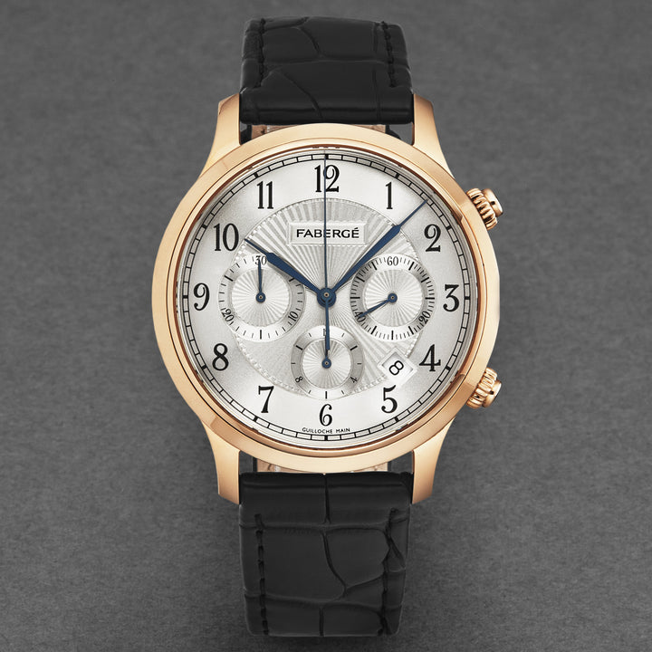 Agathon FAB-208 / Silver | Silver Dial