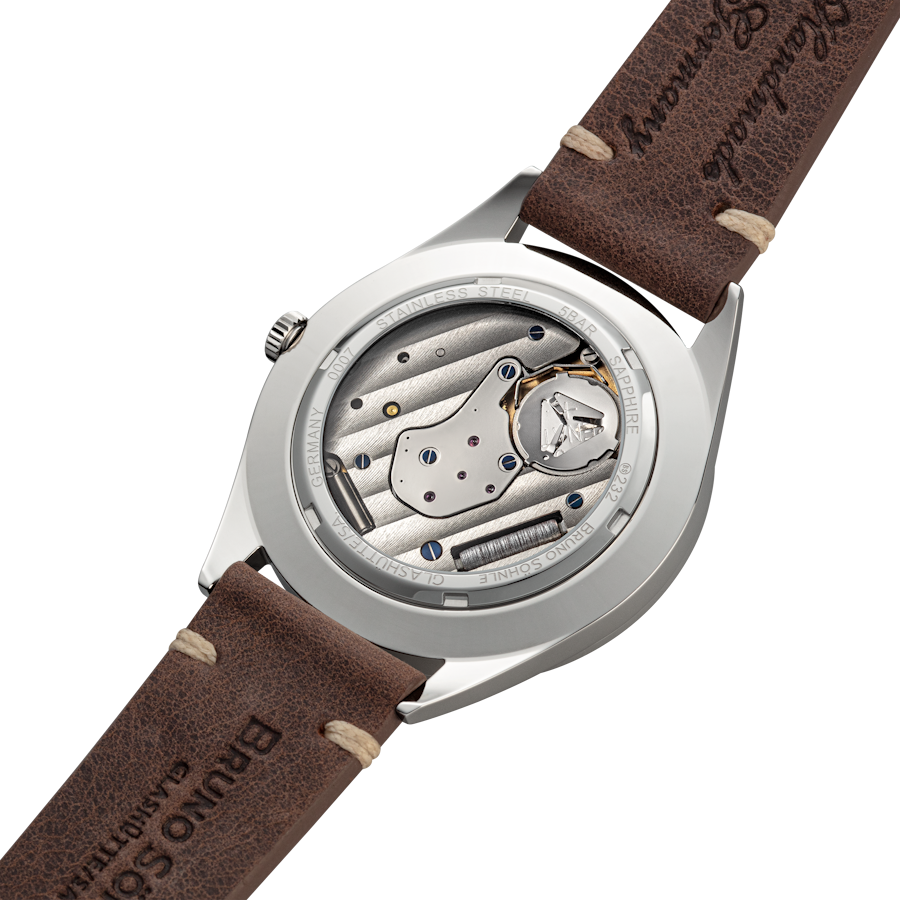 Merano Gray Dial / Brown Leather Strap Gray Dial