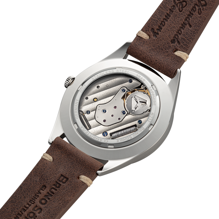 Merano Gray Dial / Brown Leather Strap Gray Dial