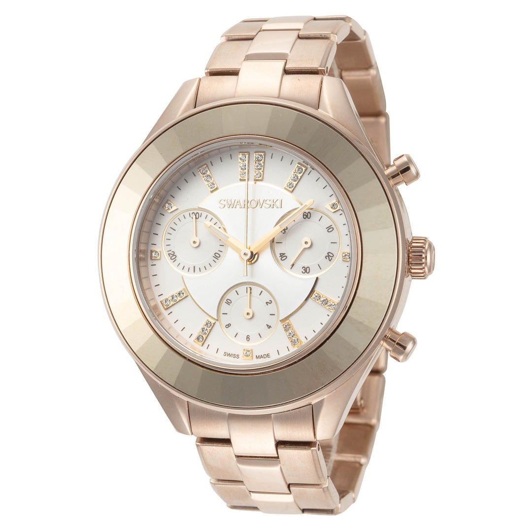 Octea Lux Sport 39mm / Silver / Gold | Silver Dial
