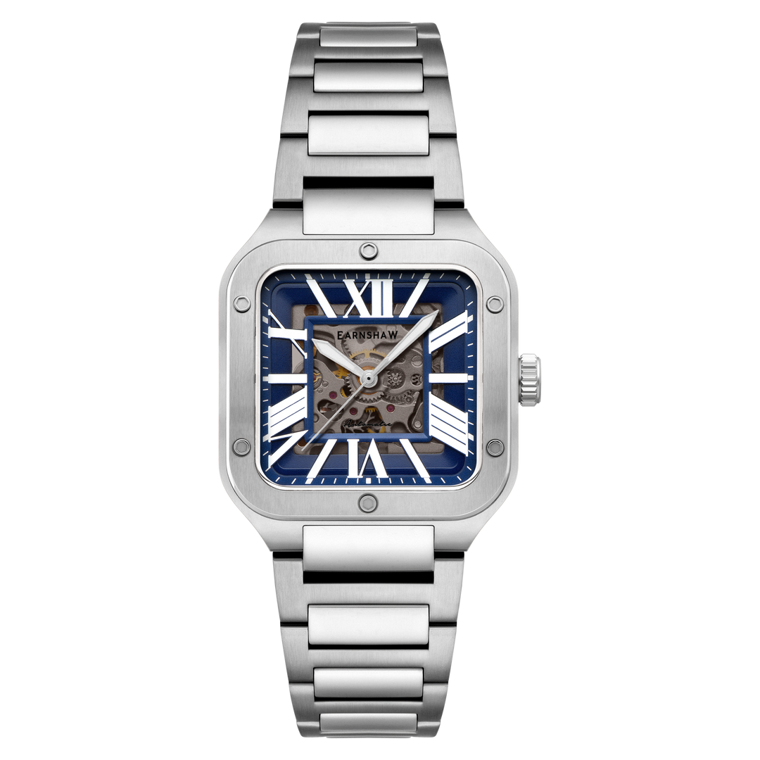 Engineer Lennox Skeleton Automatic Blue / Stainless Steel | Blue Dial