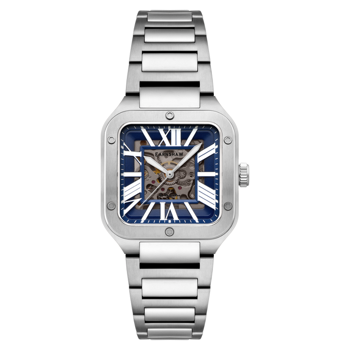 Engineer Lennox Skeleton Automatic Blue / Stainless Steel | Blue Dial