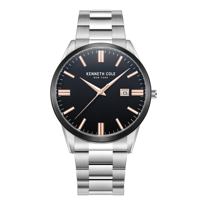 Classic 42 mm / Black / Silver Black Dial