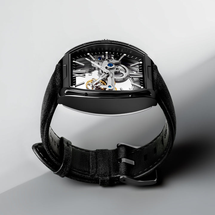 Nobility Knightsbridge Automatic Black / Leather | Black Dial