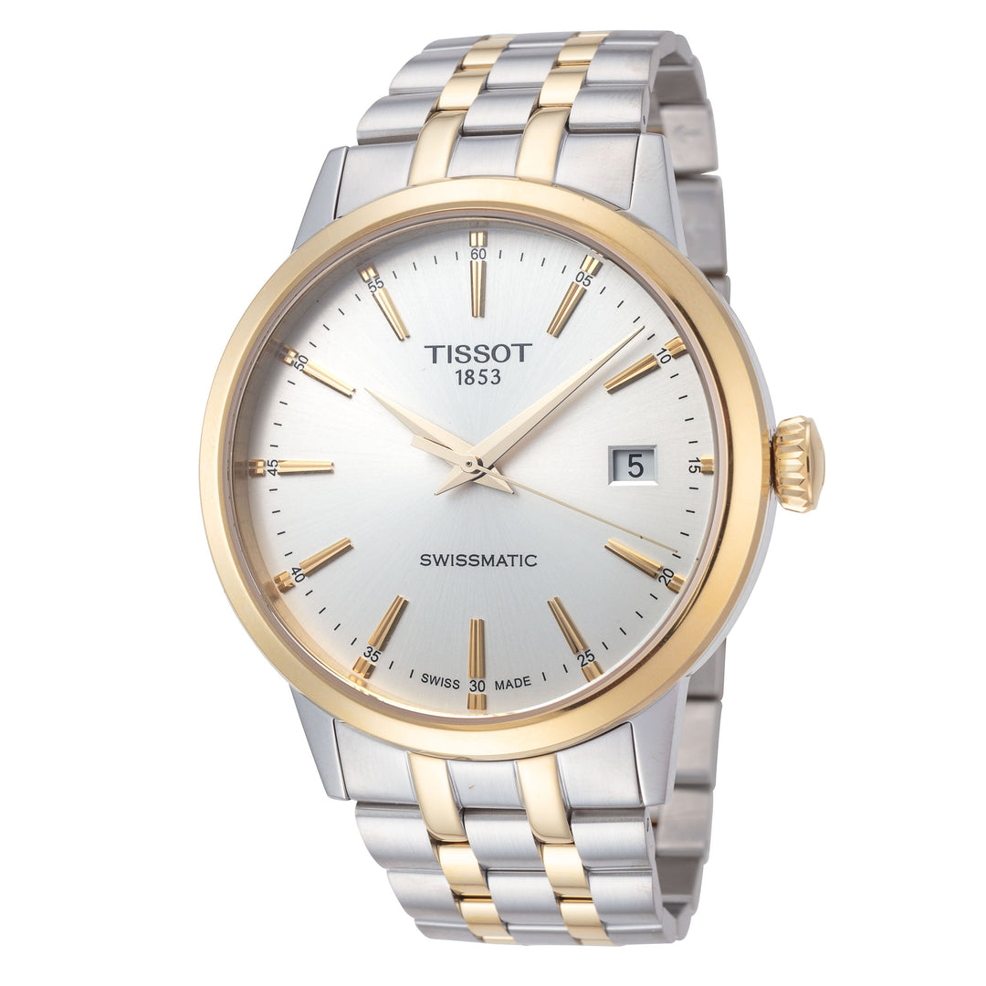 Classic 42mm / Silver / Silver and Gold | Silver Dial
