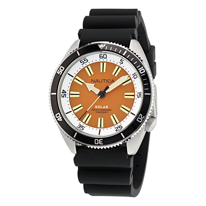 SPORTY Black / Stainless Steel | Orange Dial