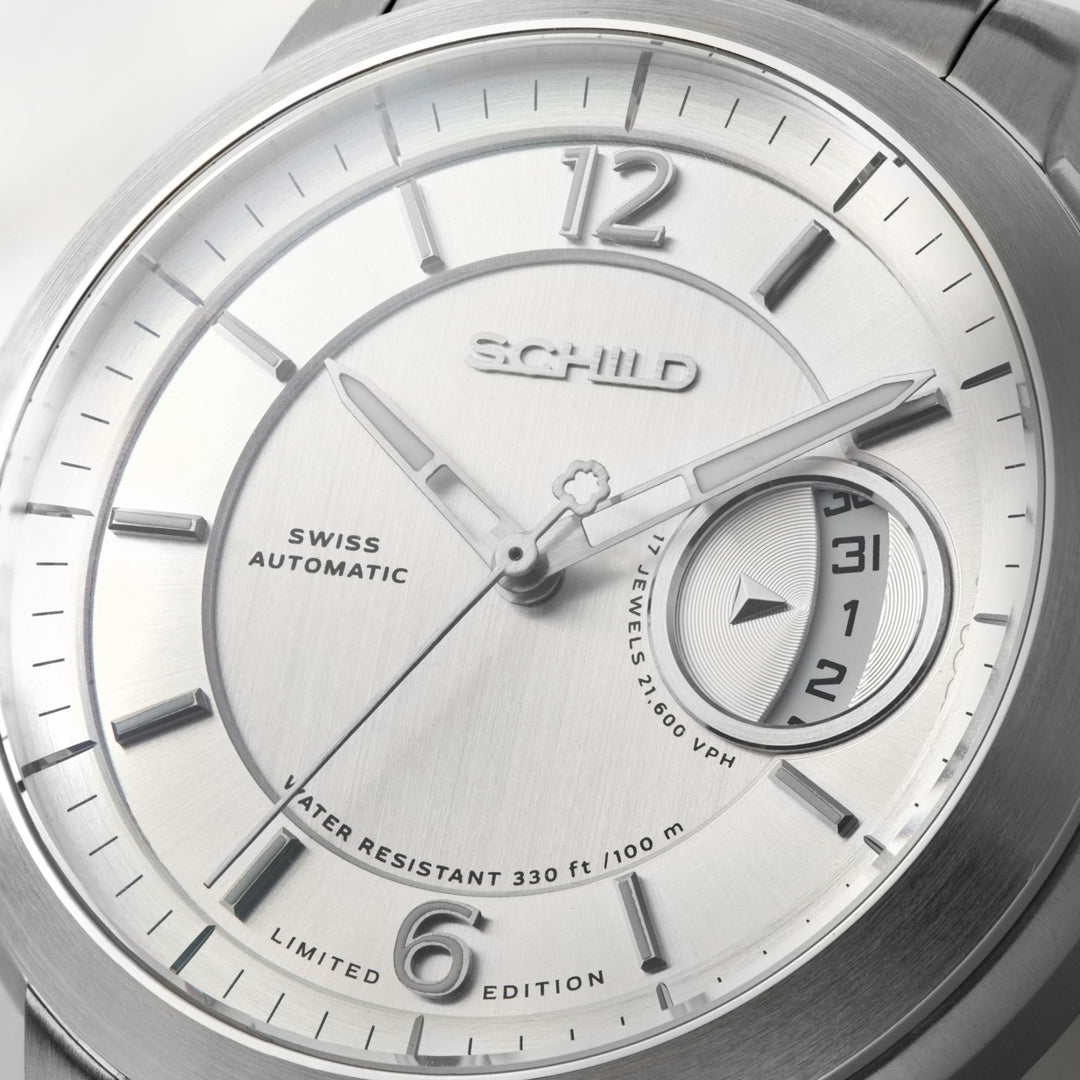 Heinrich Minimal Swiss Automatic Limited Edition Silver / Stainless Steel | Silv