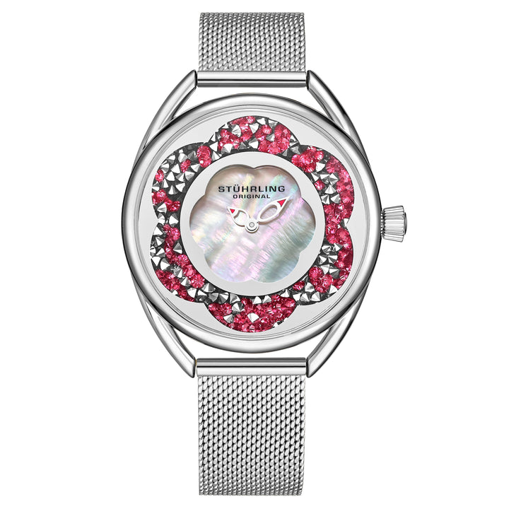 Lily Quartz Classic Pink/Stainless | White Dial