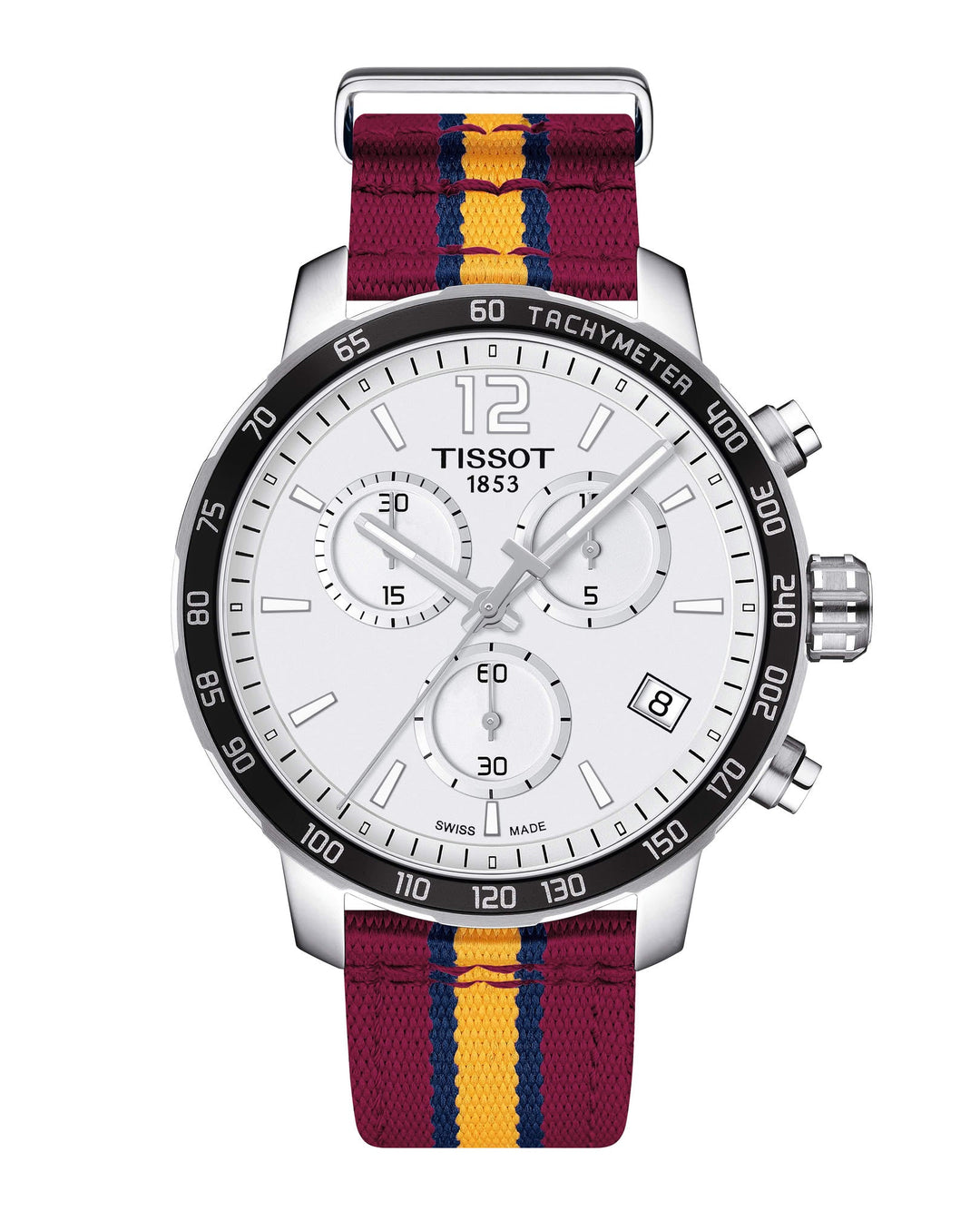 Tissot QUICKSTER CHRONO L/G Silver Dial