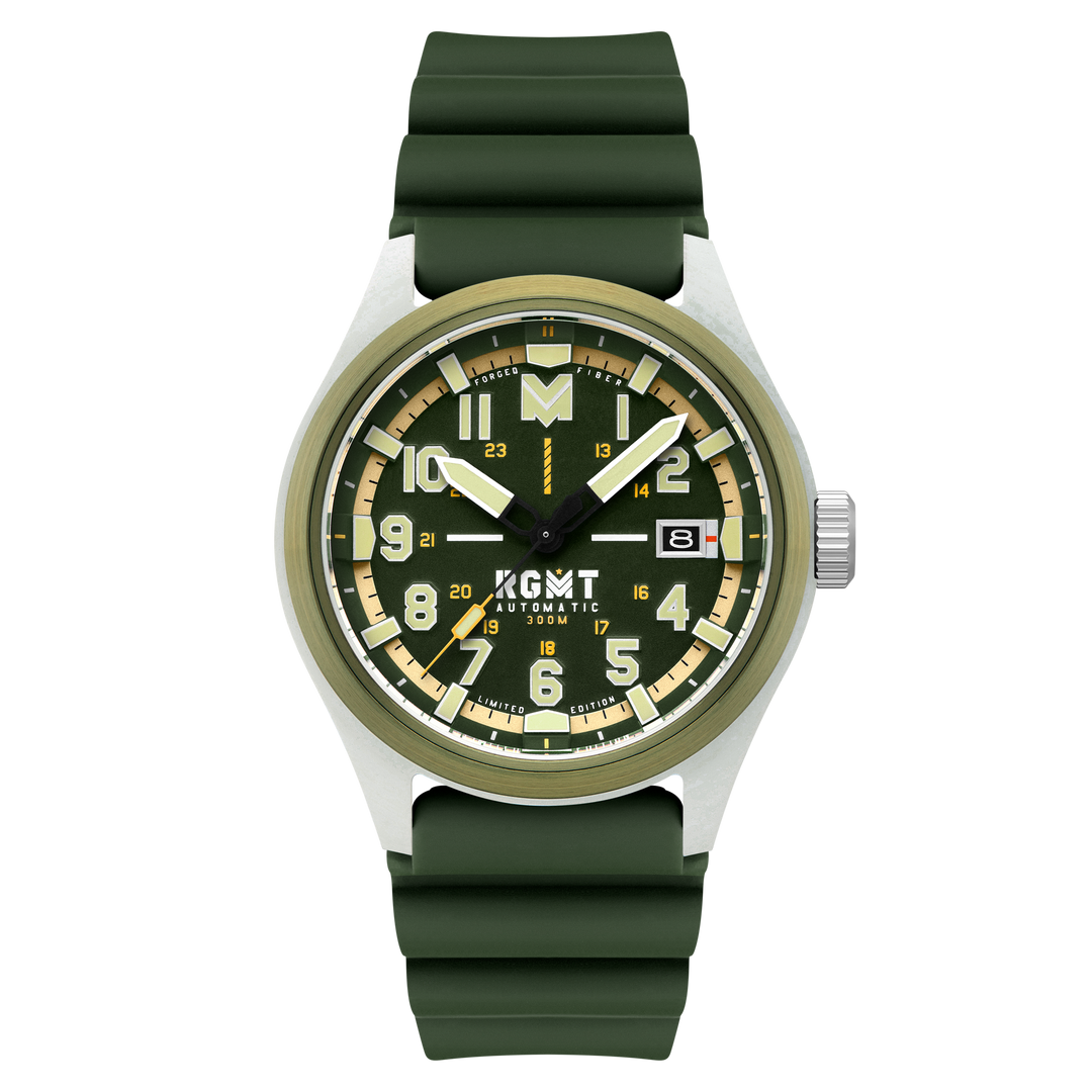 Defender Automatic Limited Edition Green / Silicone | Green Dial