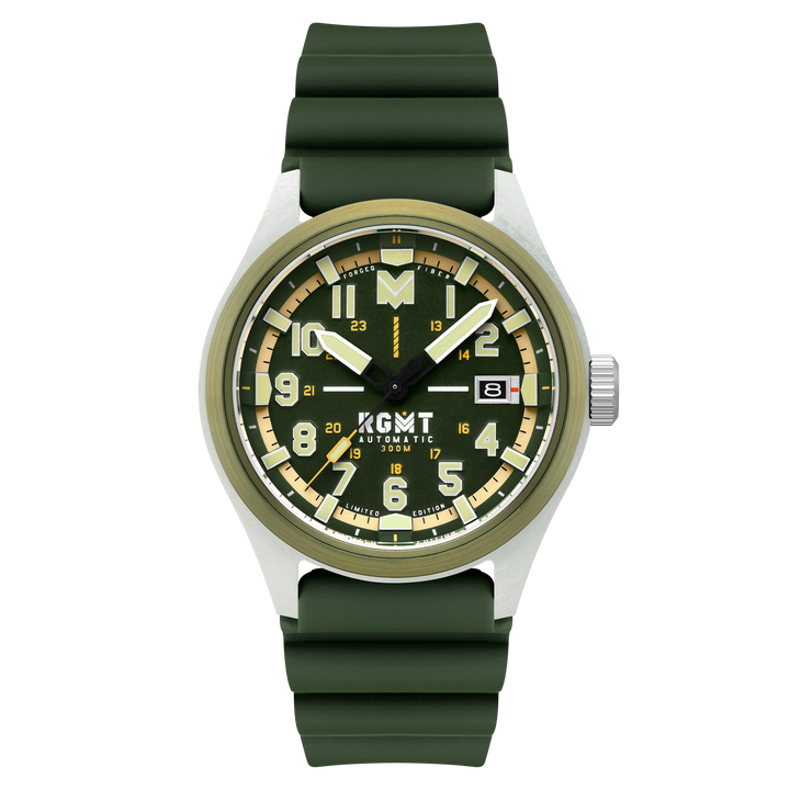 Defender Automatic Limited Edition Green / Silicone | Green Dial