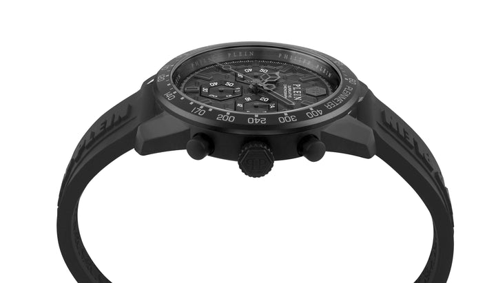 PLEINMETER 44MM Black / Silicone | Black Dial