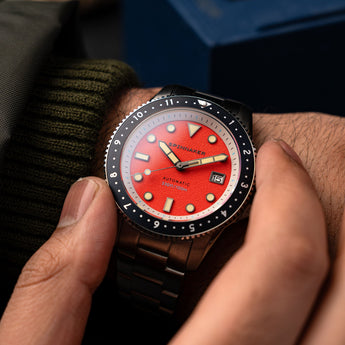 Croft Pioneer Automatic Orange / Stainless Steel | Orange Dial