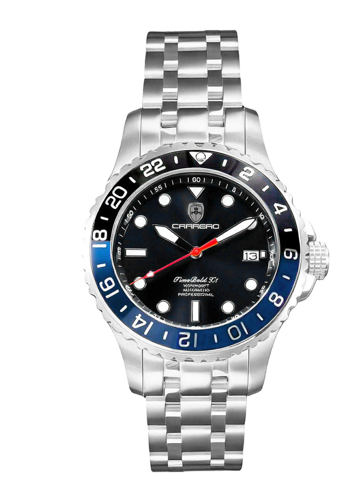 TIME BOLD- X10 BLACK/BLUE | Black Dial