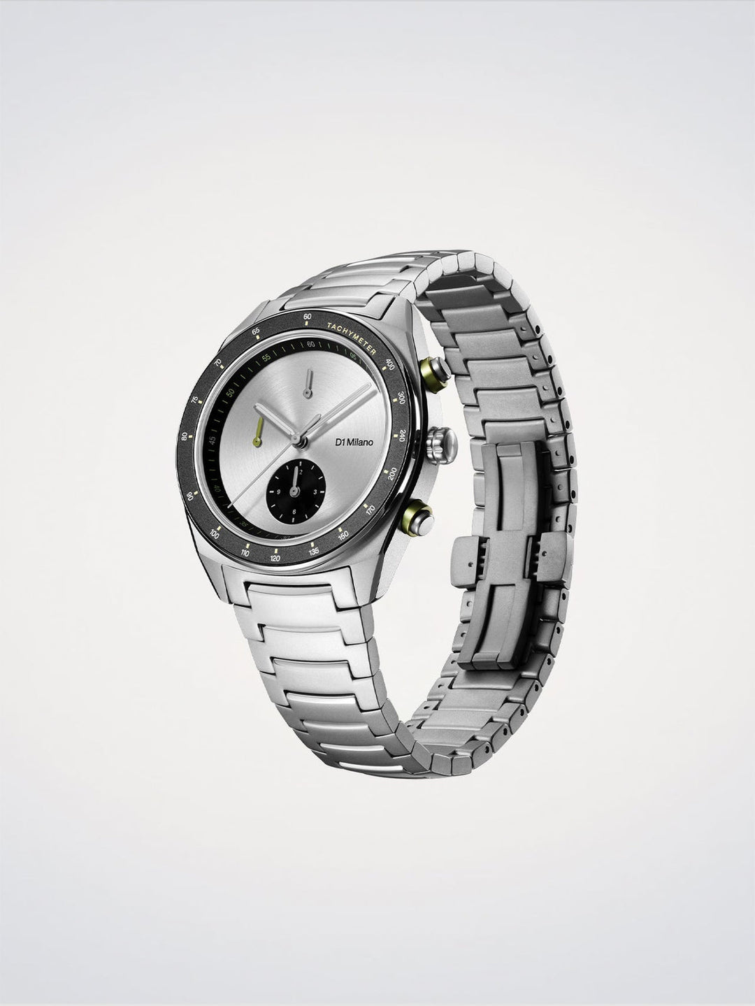 Chronograph 40mm Essential White Silver Dial