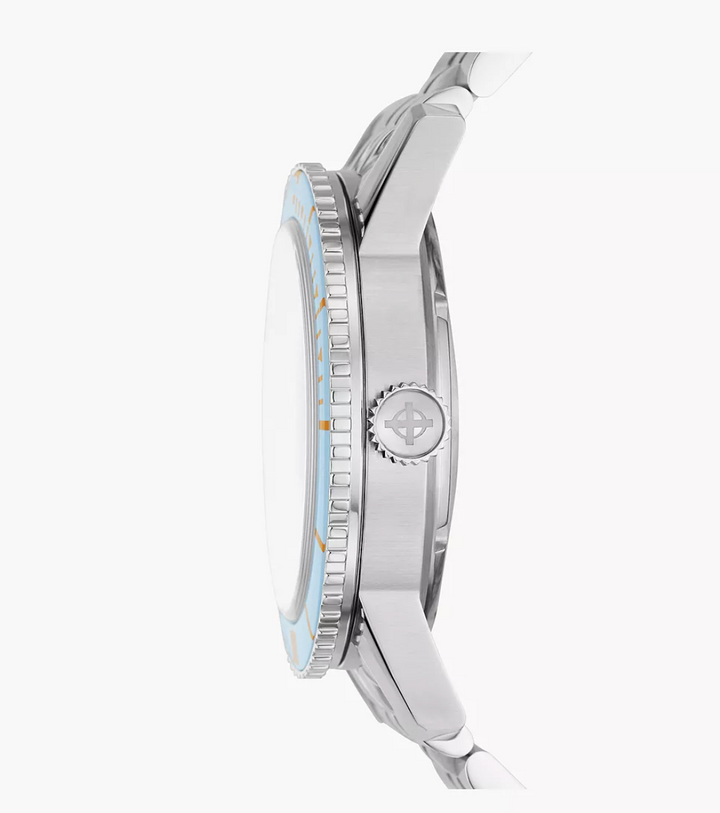 SEA WOLF COMPRESSION Silver / Steel Bracelet | Silver Dial