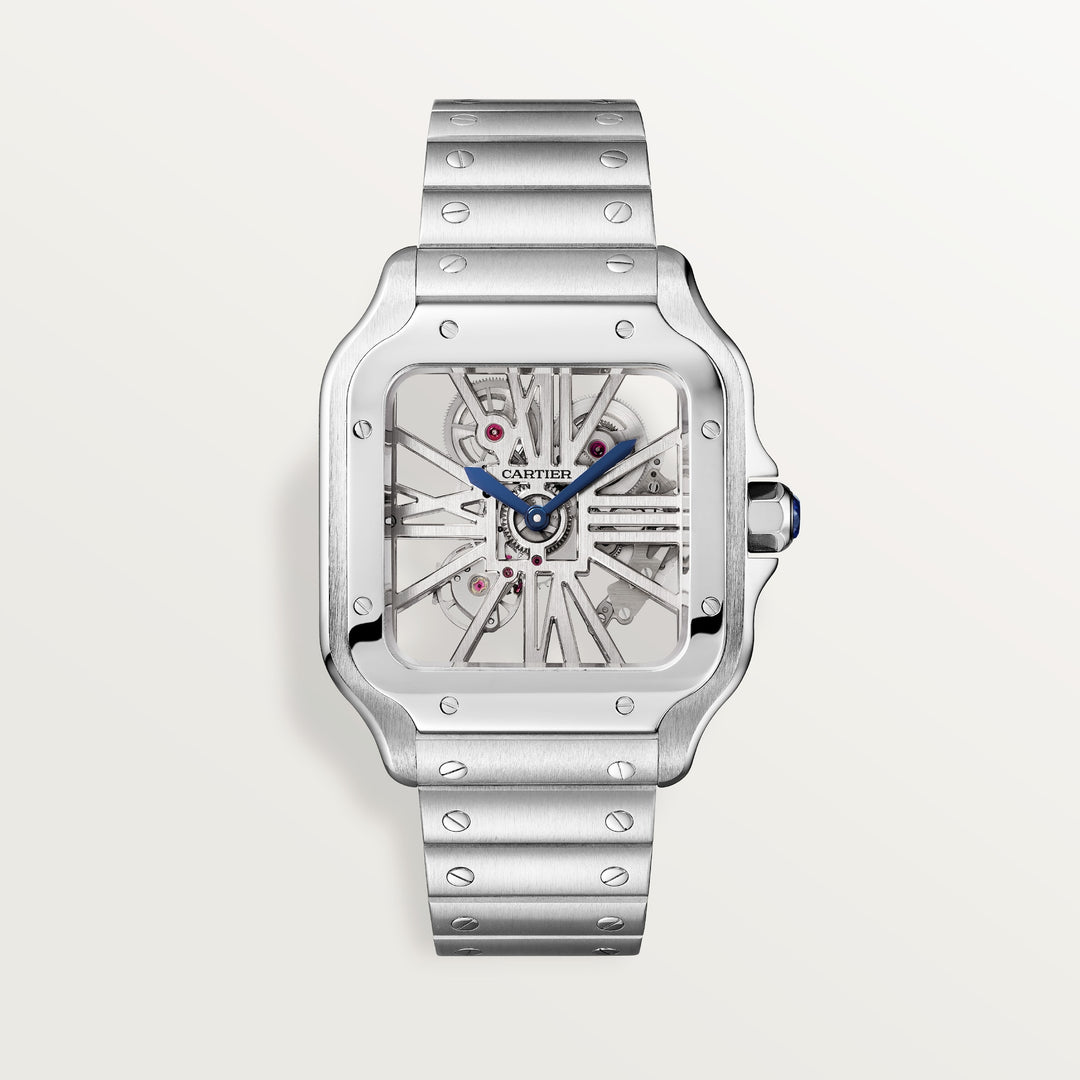 Cartier Santos de skeleton Watch WHSA0015