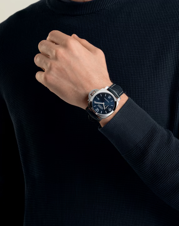 Luminor Marina Blue/Blue Leather Blue Dial
