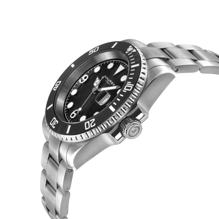 Barracuda 316L Case, Black Sunray Dial, Ceramic Bezel, 316L Stainless Steel Brac