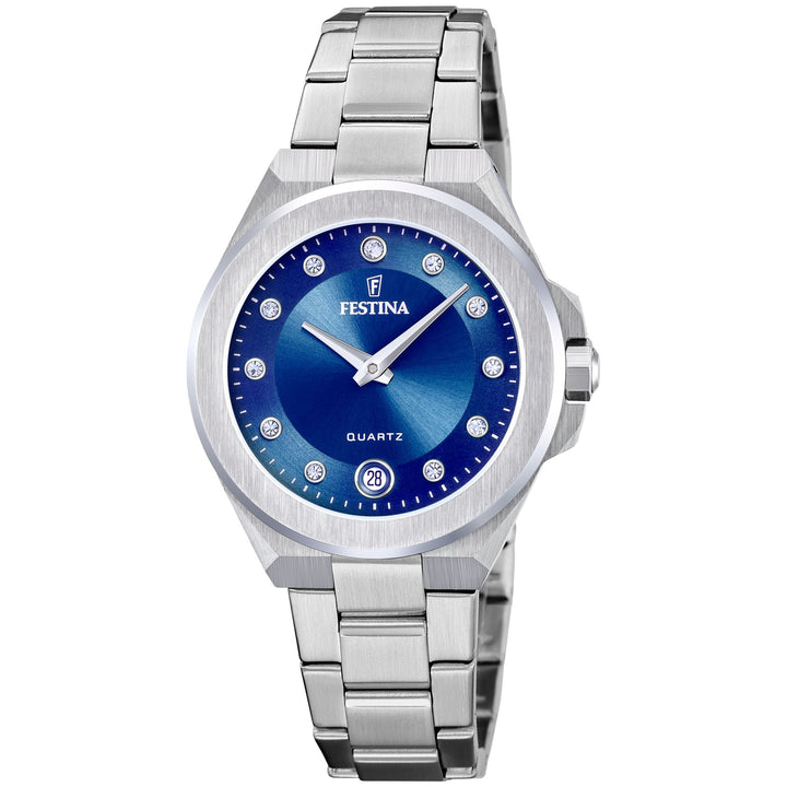 Mademoiselle Blue / Stainless steel Blue Dial