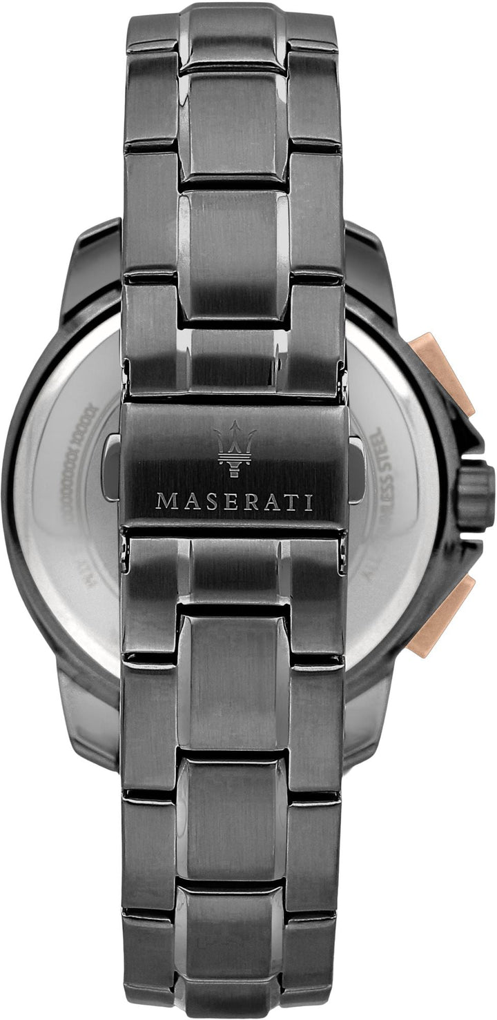 SUCCESSO Black / Stainless Steel Black Dial