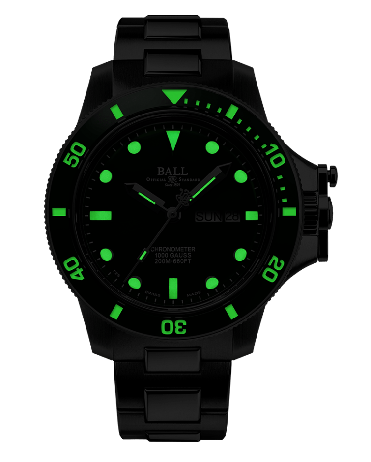 Egnineer Hydrocarbon Original 43mm Green / Steel Green Dial
