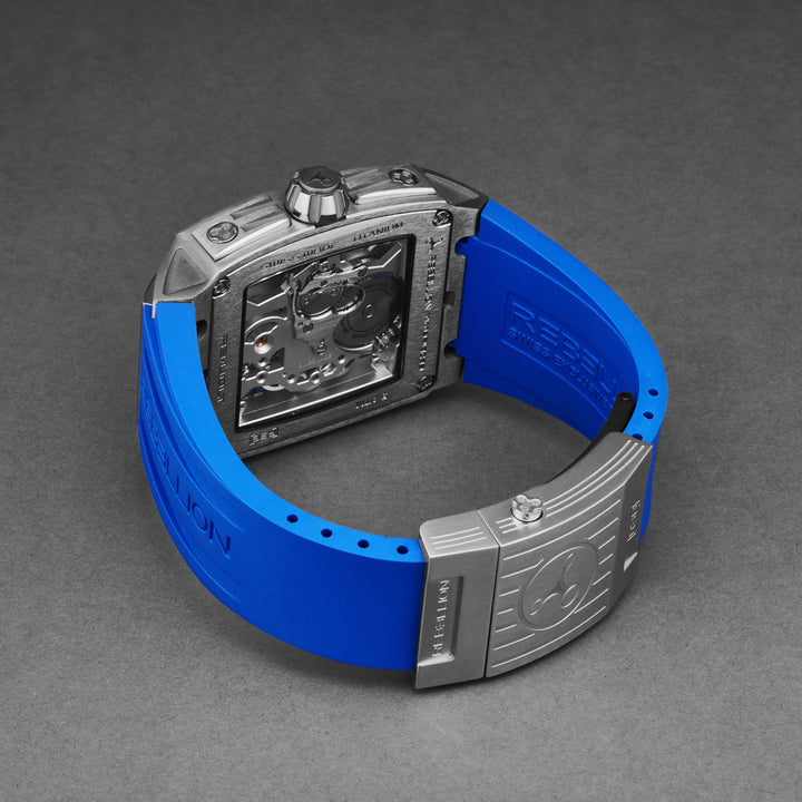 Re-Volt RBREV3H.TI.BL / Blue Skeletonized | Blue Skeletonized Dial