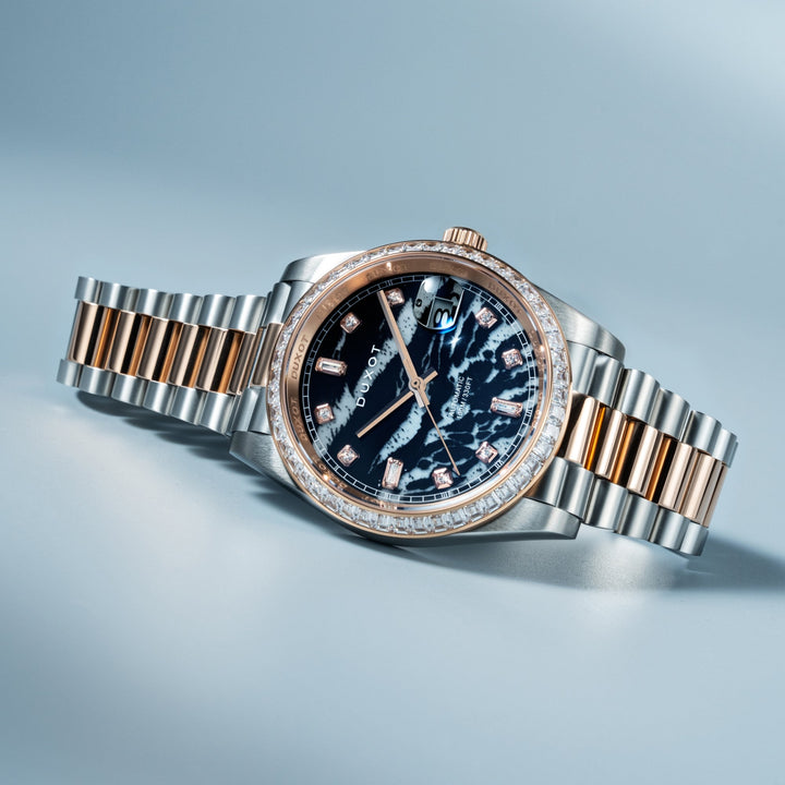 Serenata Automatic Limited Edition Black / Two Tone Stainless Steel | Black Dial