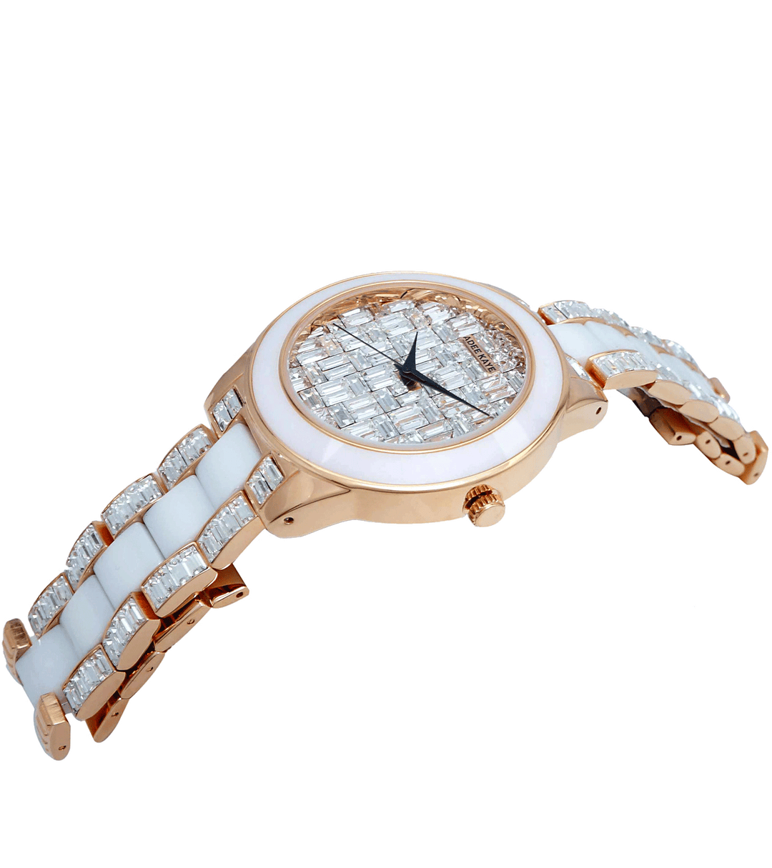 VENICE WHITE/ROSETONE | Silver Dial
