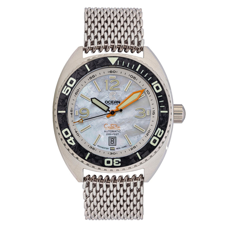 WHTMOP | White MOP Dial