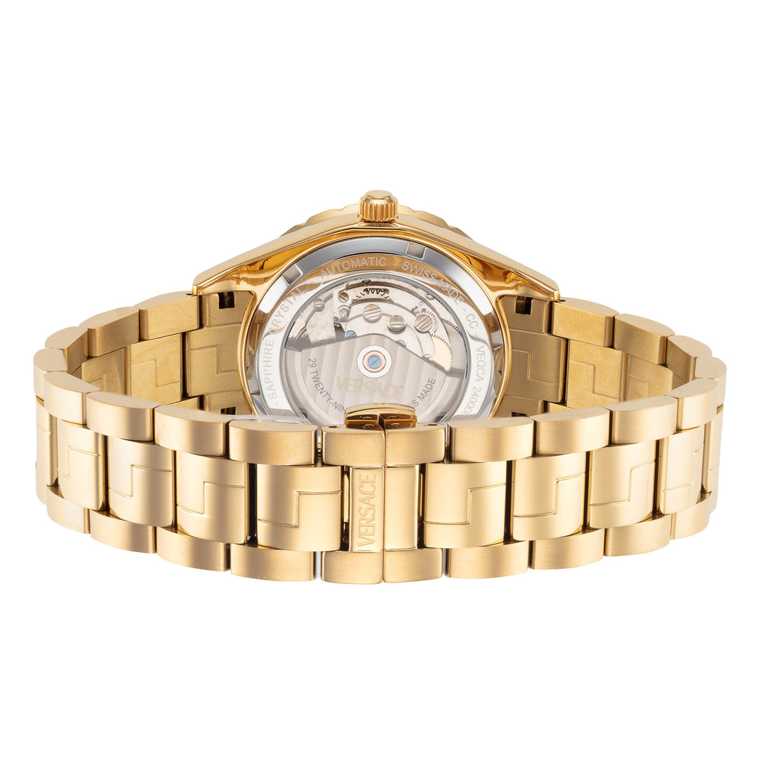 Hellenyium 42mm / Black / Gold | Black Dial