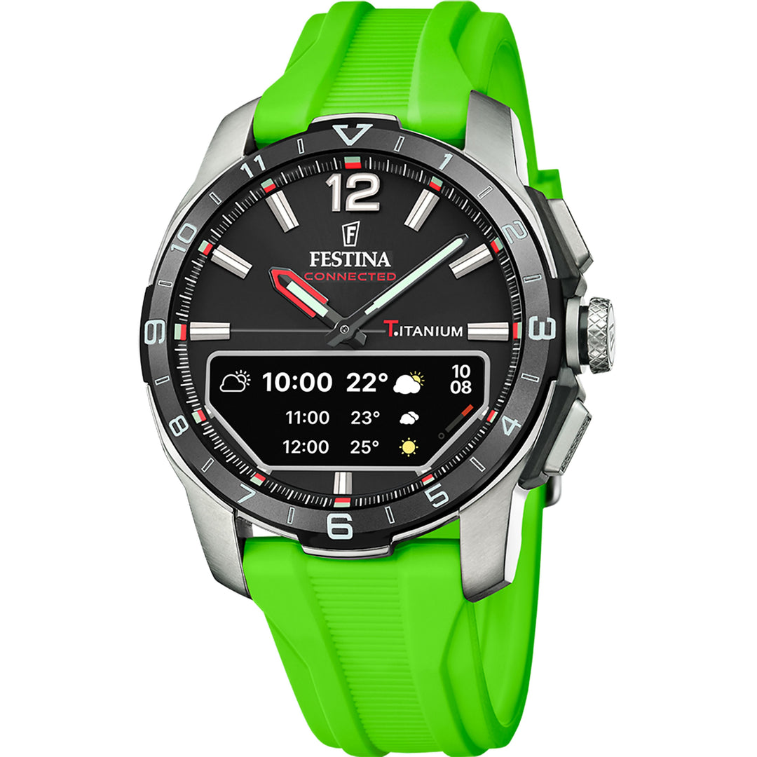 CONNECTED Black / Plastic Black Dial