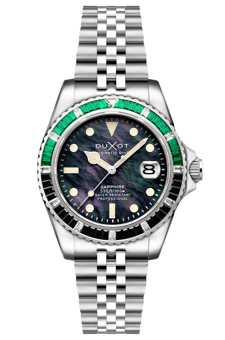 Atlantica 40 Rainbow Automatic Stainless Steel / Stainless Steel Black Dial
