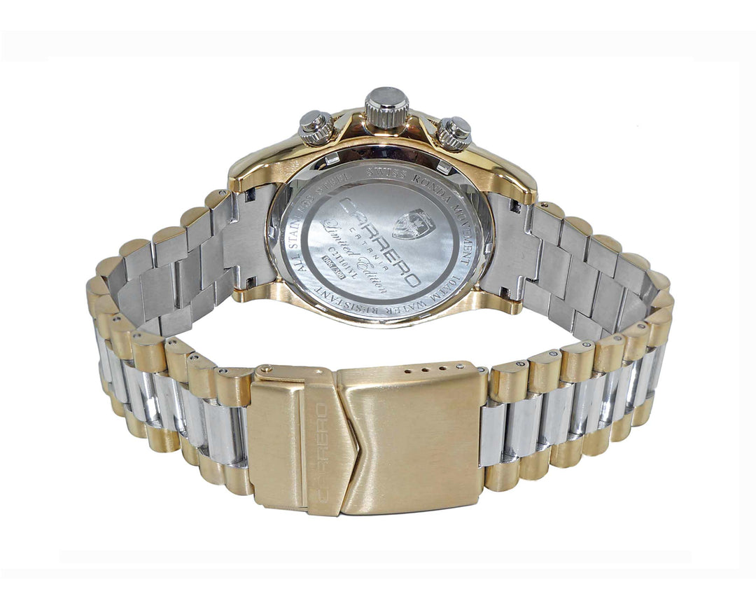WINNER CIRCLE Yellow/2-Tone Gold | Yellow Dial