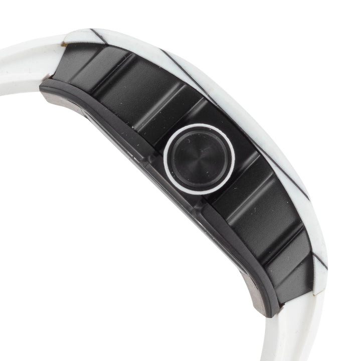 S1 Rally 42mm / Black / White | Black Dial