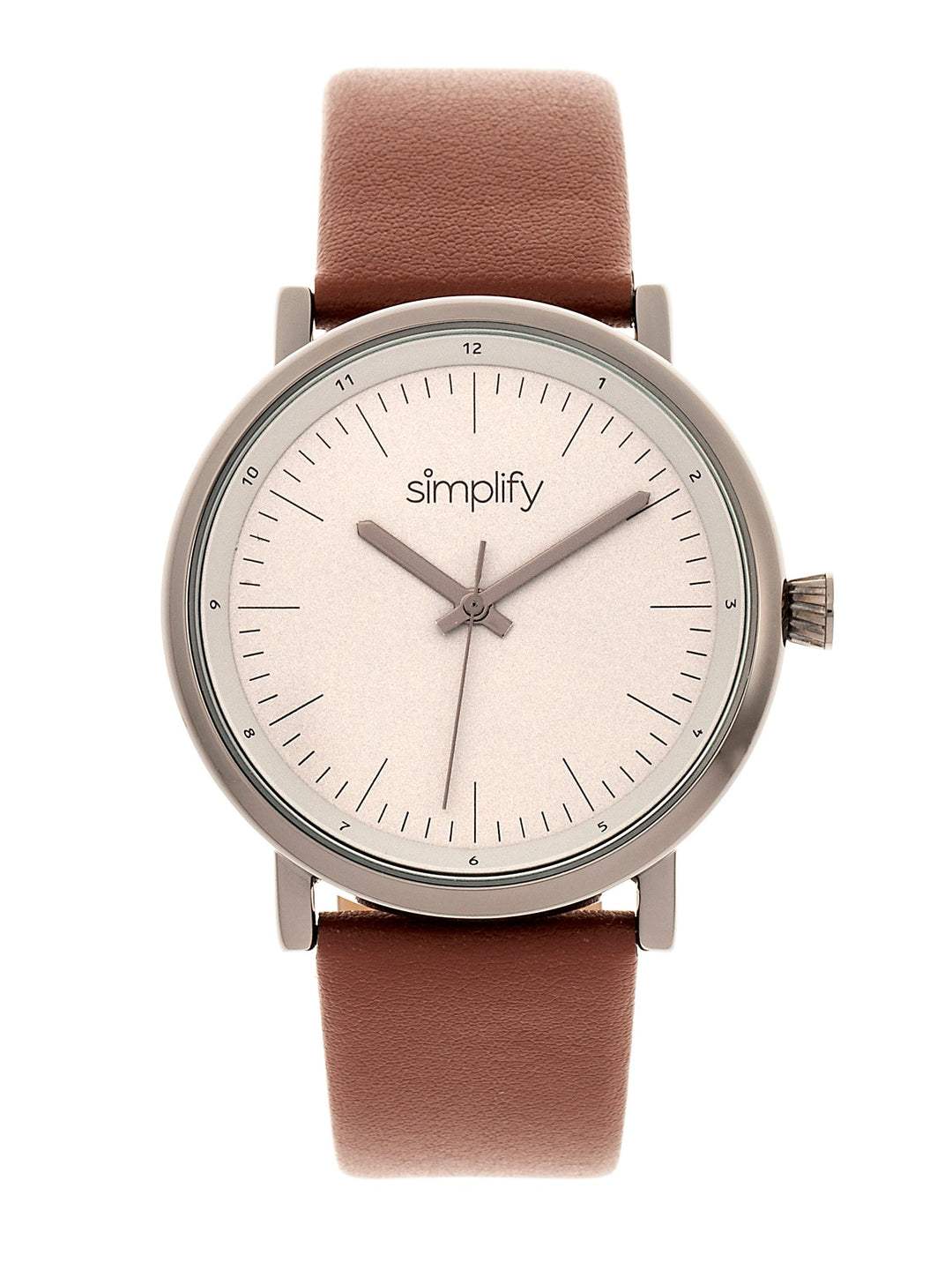 The 6200 Silver/Brown |  Dial