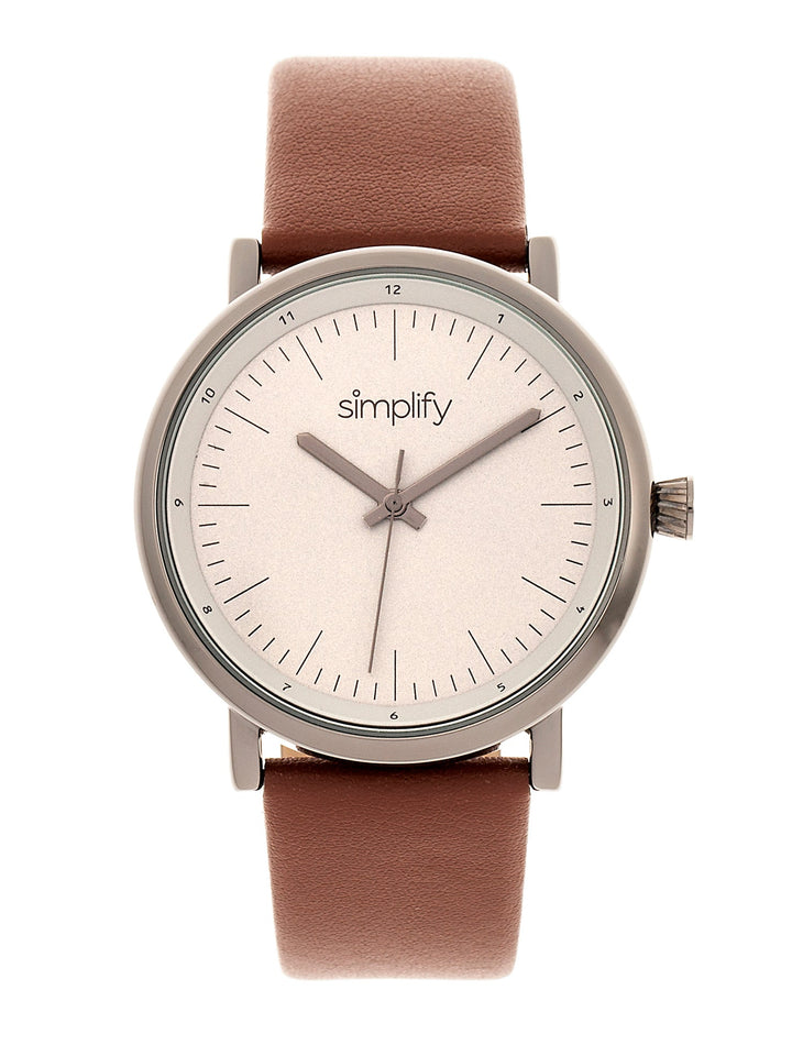 The 6200 Silver/Brown |  Dial
