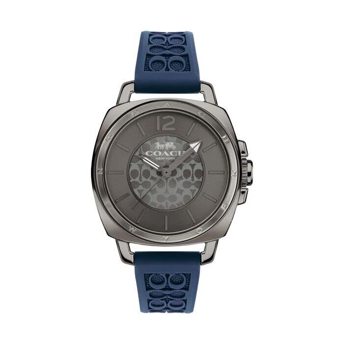 Coa Boyfriend 34 mm / Grey / Blue Gray Dial
