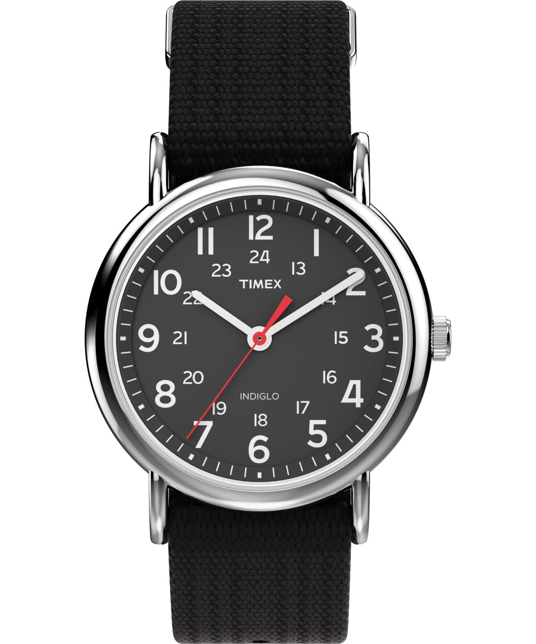 Weekender Black / Canvas | Black Dial