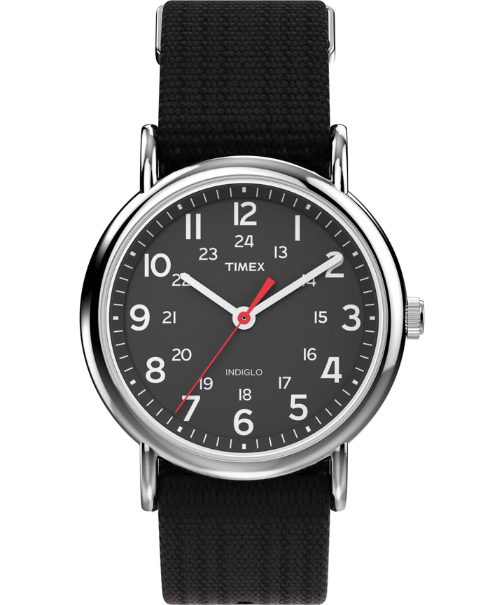 Weekender Black / Canvas | Black Dial