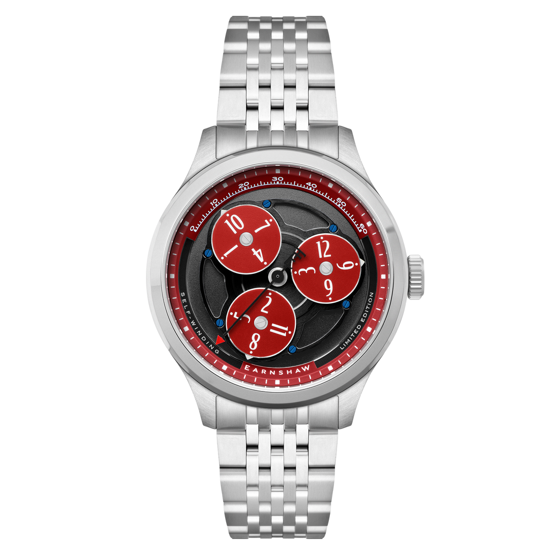 Engineer Hexham Trisect Automatic Limited Edition Black / Stainless Steel | Blac