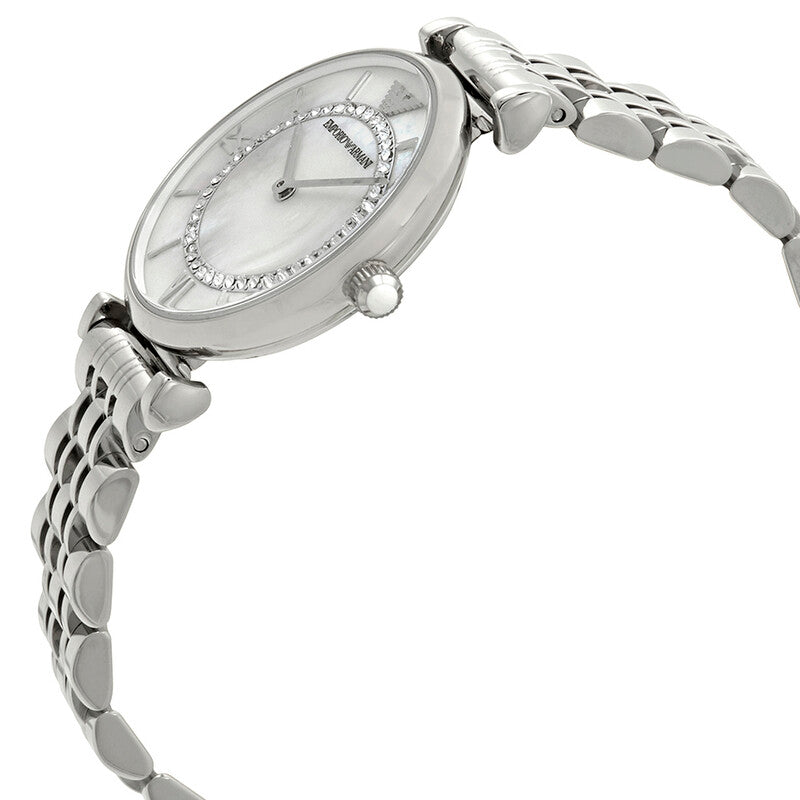 Classic White Mother-Of-Pearl Dial / Stainless Steel Bracelet Mother-of-Pearl Di