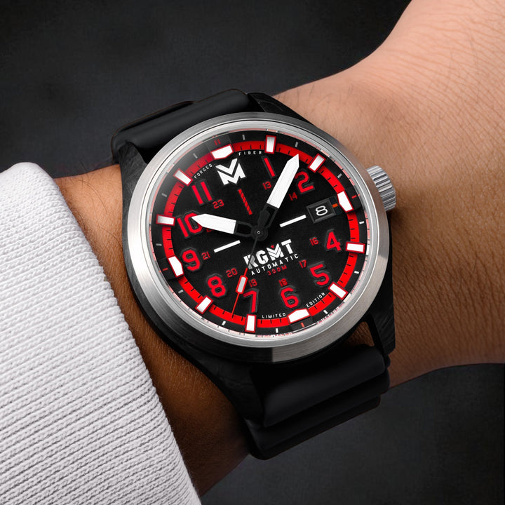 Defender Automatic Limited Edition Black / Silicone | Black Dial
