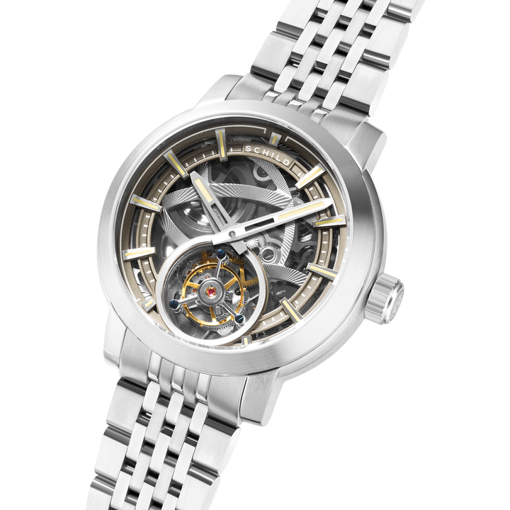 Heinrich Tourbillon Limited Edition Grey / Stainless Steel | Grey Dial