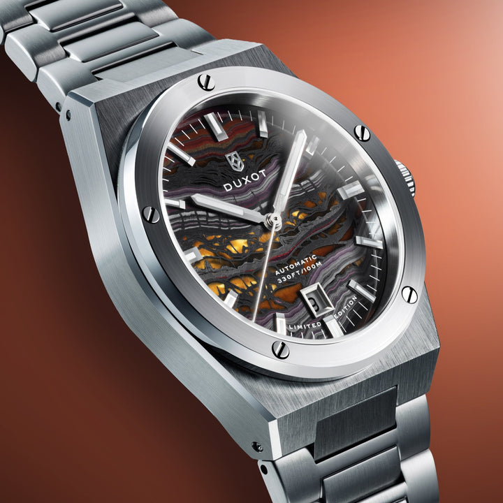 Bastia Automatic Lapidary Limited Edition Brown Dial / Stainless Steel Bracelet 