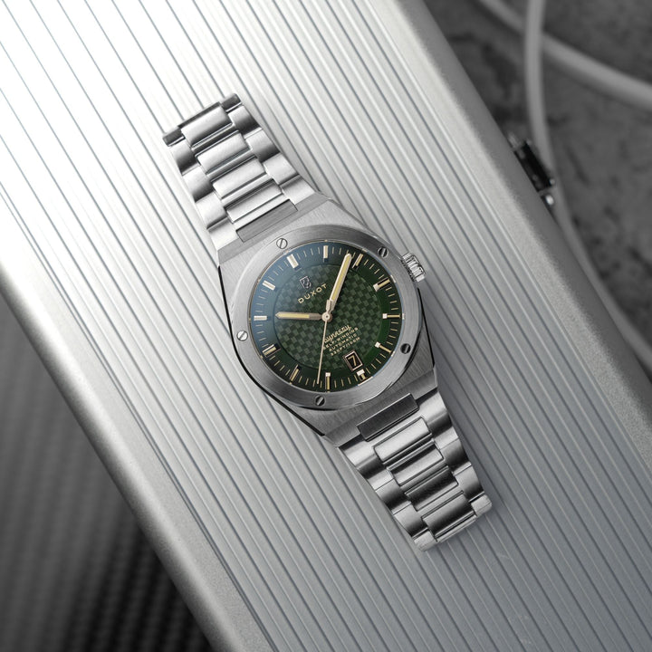 Bastia Green / Stainless Steel | Green Dial