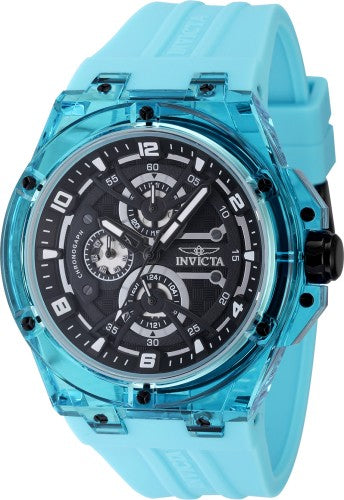 Racing 46mm / Black / Blue | Black Dial
