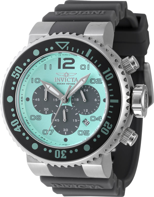 Pro Diver 52mm / Turquoise / Grey Turquoise Dial